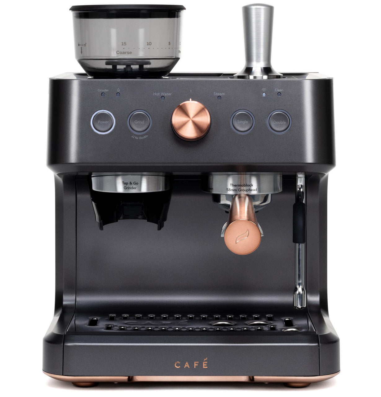 Café™ BELLISSIMO Semi-automatic Espresso Maker + Frother