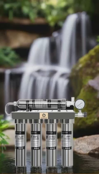 Purificador de agua de acero inoxidable "Green Line"